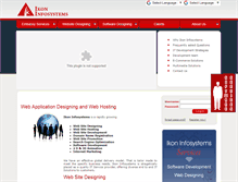 Tablet Screenshot of ikoninfosystems.com